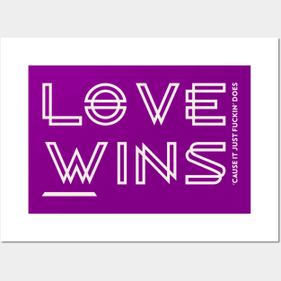 Love Wins Posters and Art